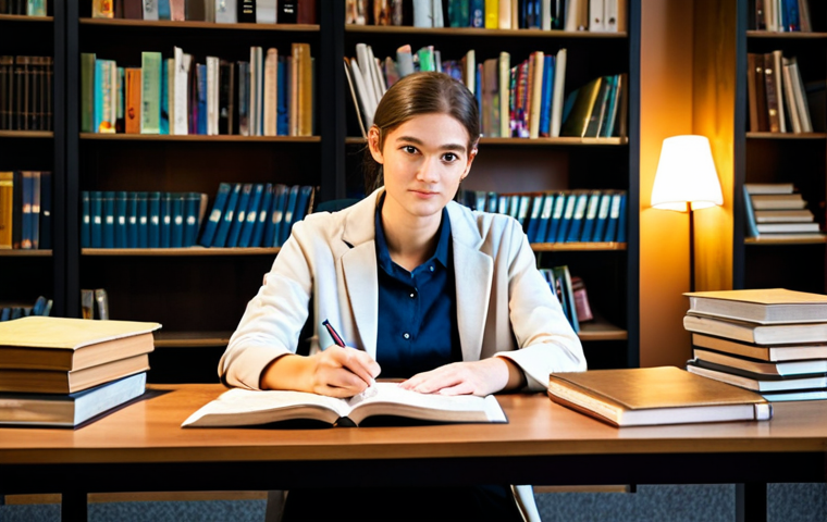 **

"A focused psychology student, fully clothed in comfortable study clothes, surrounded by textbooks and notes at a desk.  Warm, inviting lighting.  Bookshelves in the background.  Safe for work, appropriate content, modest, family-friendly.  Perfect anatomy, correct proportions, natural pose, well-formed hands, proper finger count, natural body proportions, professional photography, high quality."

**