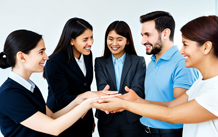 임상심리사 상담 기법 모음 - "A friendly therapist in a well-lit office, engaging in a cognitive restructuring session with a pat...